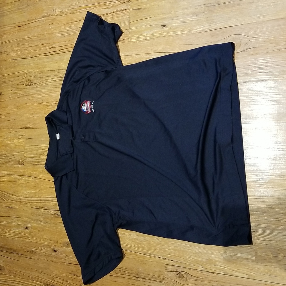 Navy Polo from Pro football Hall of Fame EUC sz XXL